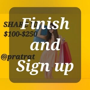 Finish Wed 2/18 🛍Sign Up Wed 2/25🛍$100-$250🛍Share 5